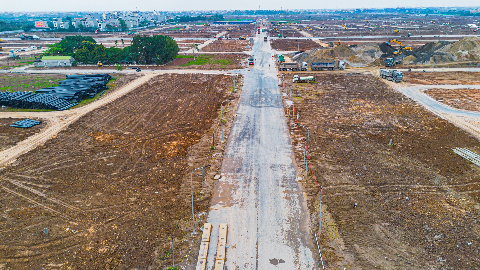 Toàn cảnh Vinhomes Đan Phượng: Cơn sốt bất động sản lớn bậc nhất phía Tây Hà Nội 7 tien do xay dung vinhomes wonder city dan phuong 1