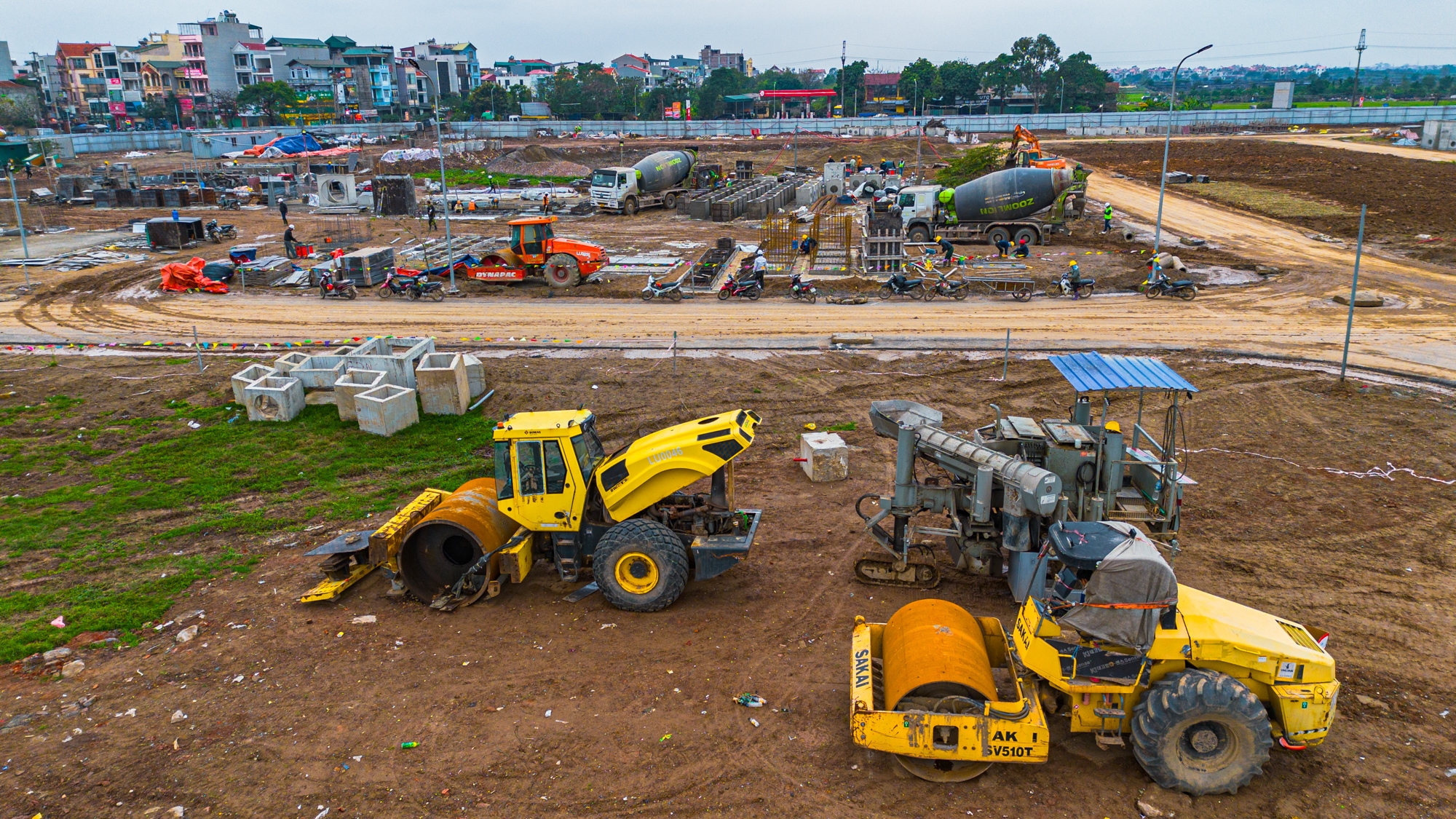 Toàn cảnh Vinhomes Đan Phượng: Cơn sốt bất động sản lớn bậc nhất phía Tây Hà Nội 8 tien do xay dung vinhomes wonder city dan phuong 2