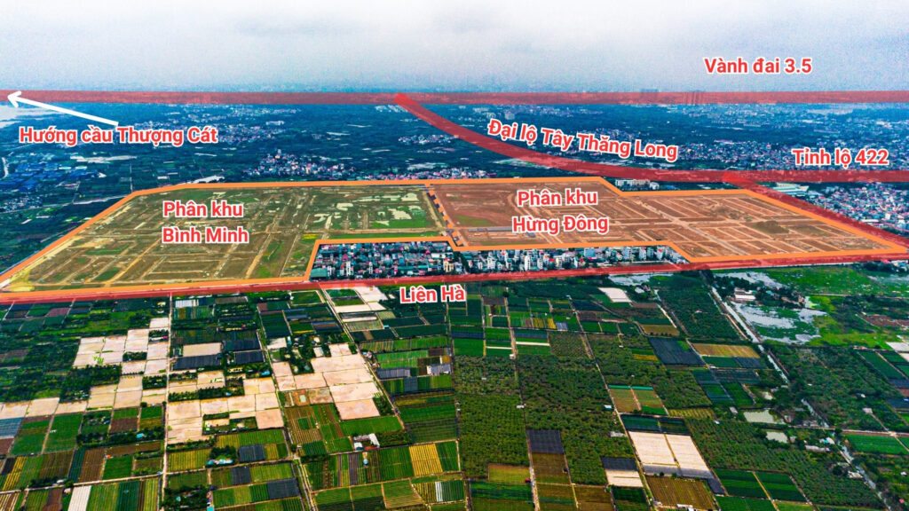 Toàn cảnh Vinhomes Đan Phượng: Cơn sốt bất động sản lớn bậc nhất phía Tây Hà Nội 1 tien do xay dung vinhomes wonder city dan phuong 3