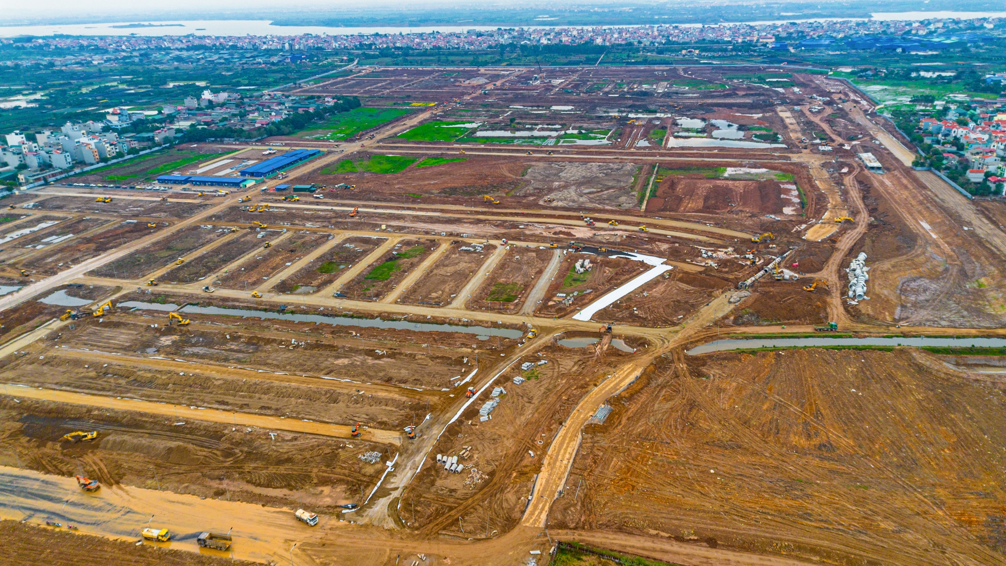 Toàn cảnh Vinhomes Đan Phượng: Cơn sốt bất động sản lớn bậc nhất phía Tây Hà Nội 4 tien do xay dung vinhomes wonder city dan phuong 7